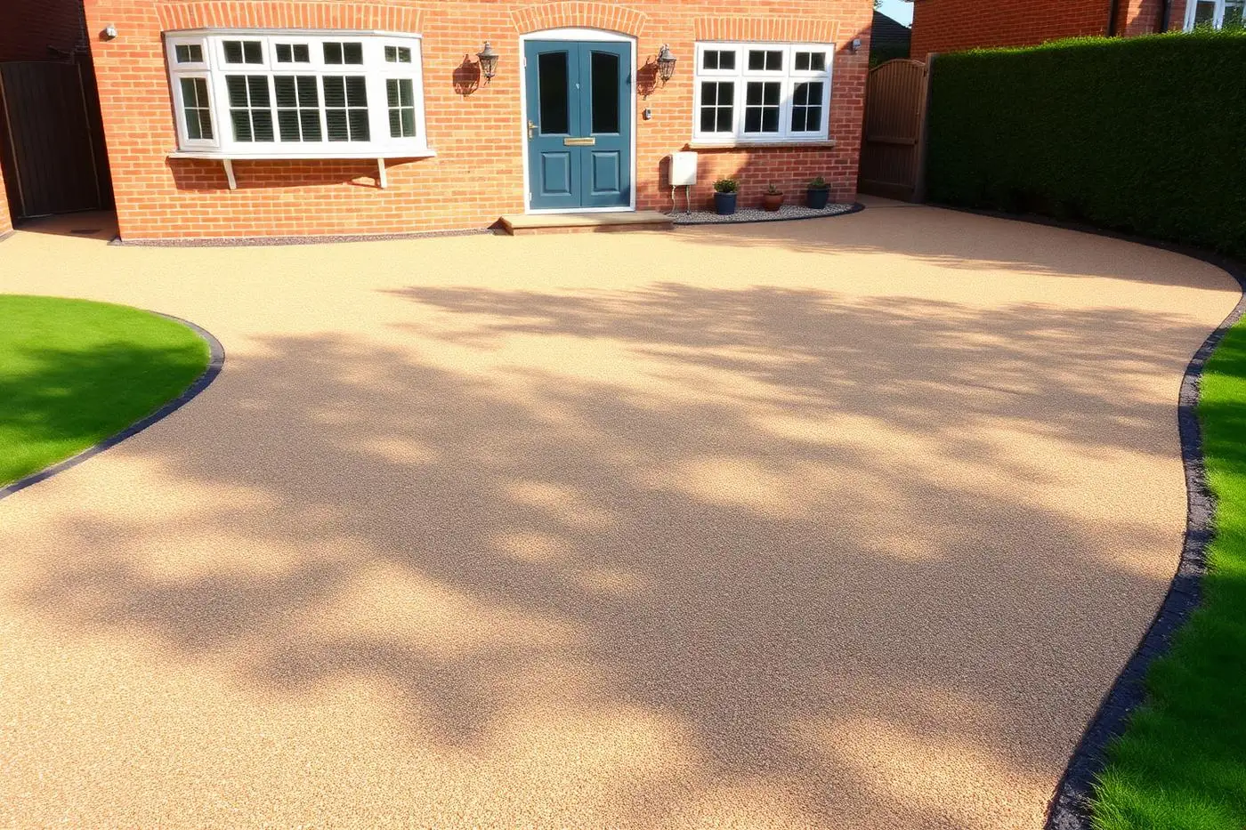 After: driveway transformation in Richmond