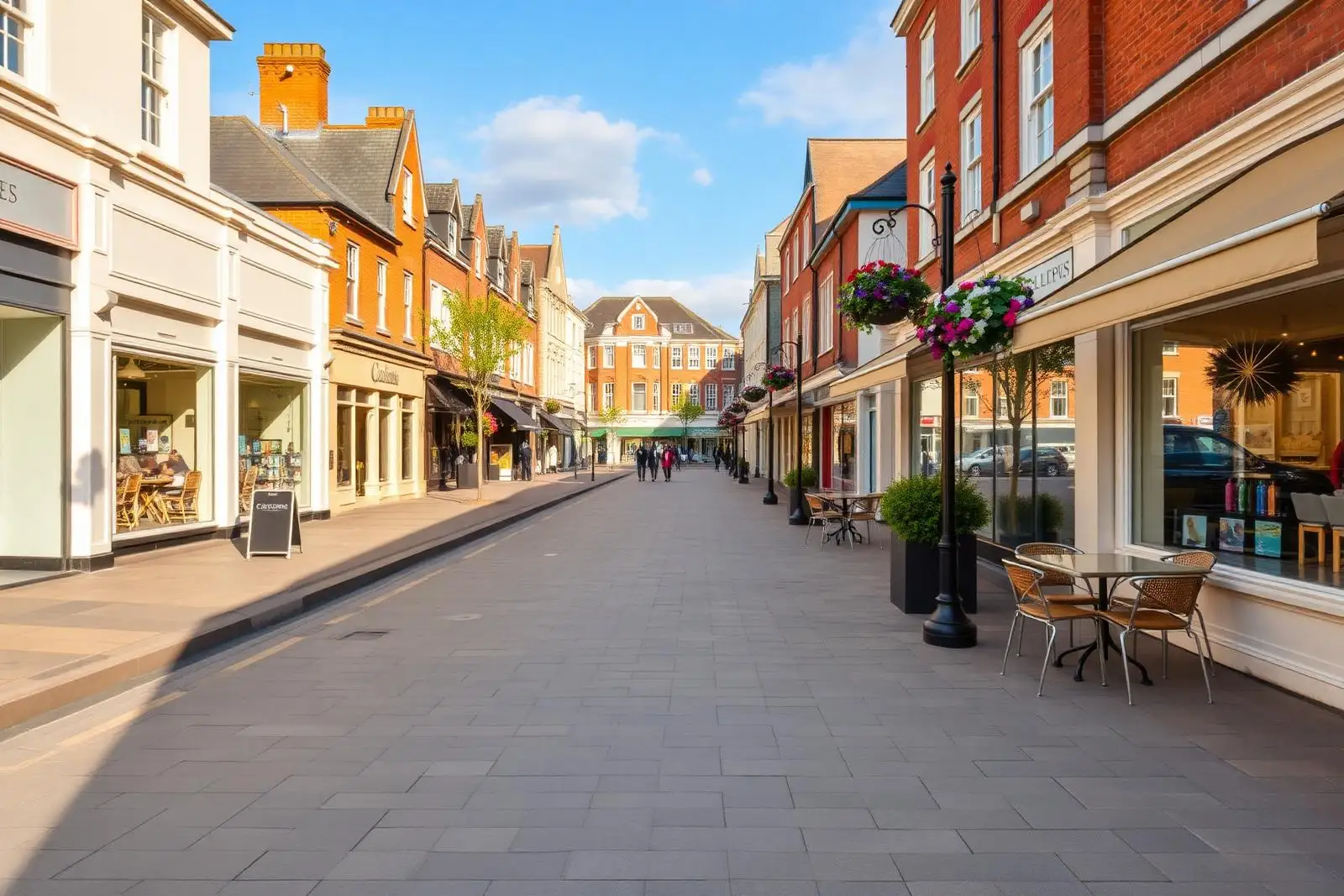 Quartz Grey shopping precinct — Bury St Edmunds, Suffolk
