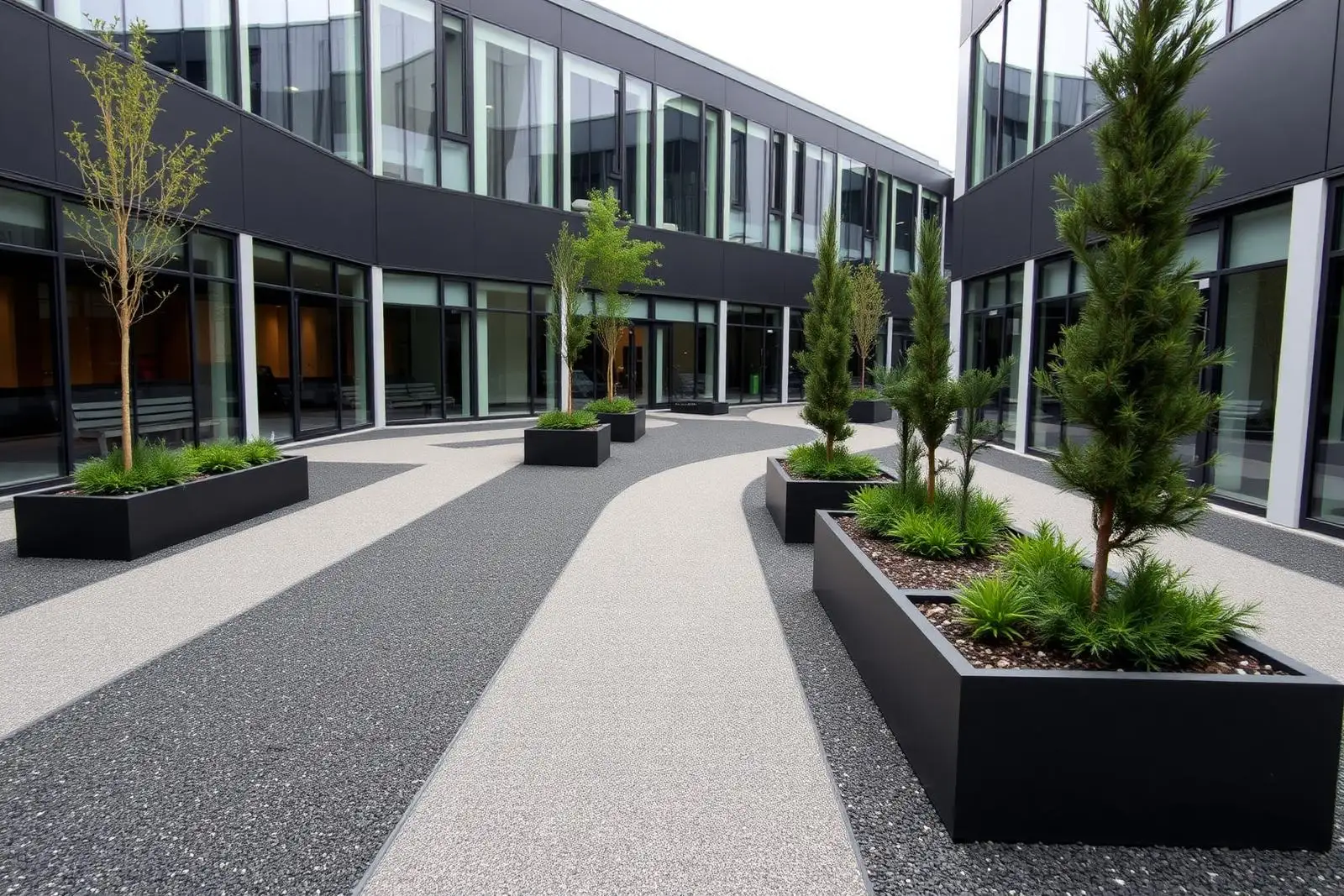 A Durable Public Realm for a Manchester Office Campus
